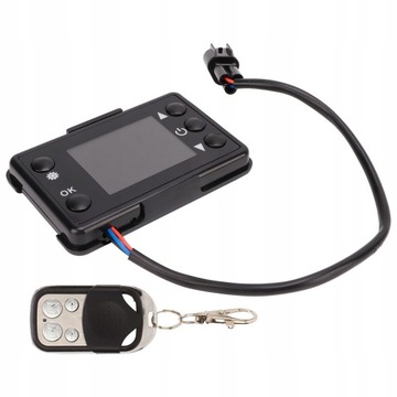 STEROWNIK WYŚWIETLACZ LCD + PILOT WEBASTO 12/24V