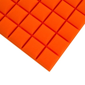 Panele akustyczne kostka wypukła wygłuszająca 5cm absorber nadmiaru dźwięku