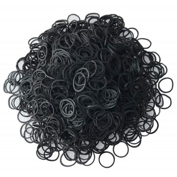 СИЛИКОНОВЫЕ резинки для плетения волос 1000 шт.