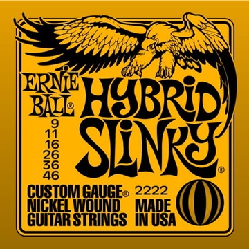 Ernie Ball 2222 struny do gitary elektrycz. 9-46