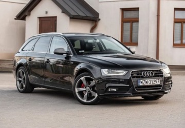 Audi A4 B8 2012 Audi A4 Avant 2.0TDI 170KM S-LIne Ledy Skora Navi Alu 18 Full 2.0 Diesel, zdjęcie 1