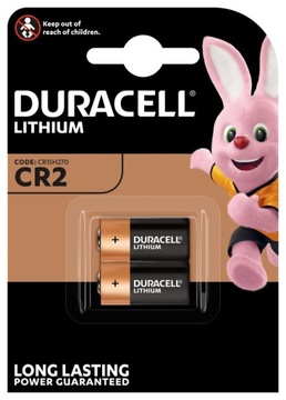 2x Bateria litowa Duracell CR2 3V PHOTO