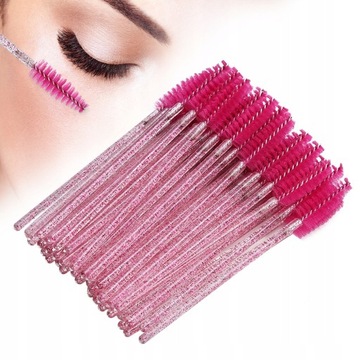 КРИСТАЛЛИЧЕСКАЯ ЩЕТКА ДЛЯ РЕСНИЦ 50ШТ ProjectLashes