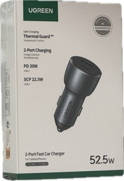 ŁADOWARKA USB i C QUICK SZYBKA PD QC 4.0 LED 52.5W SAMSUNG S21 S22 S23 S24