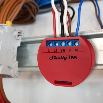 Реле Shelly 1PM WIFI с измерением мощности