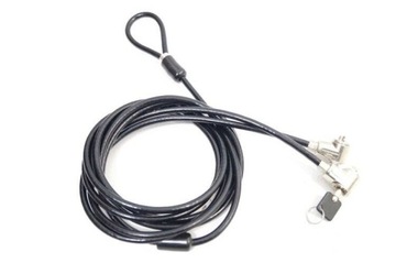 Linka zabezpieczająca Noble Lock NS20T 80038 Podwójna Blokada do laptopa
