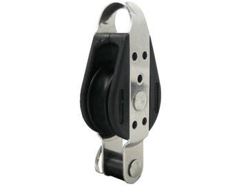 Blok Regatta 28 mm łożyskowany poj. z zaczepem