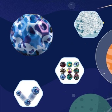 СУПЕР-МЯЧ ДЛЯ прыжков с высоким отскоком, 9 шт.