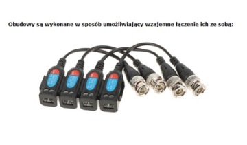 РАЗЪЕМЫ ДЛЯ AHD, HD-CVI, HD-TVI КАМЕРЫ С ВИТОЙ ПАРУ UTP