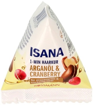 Isana olejek arganowy żurawina 25 ml maska regenerująca do włosów