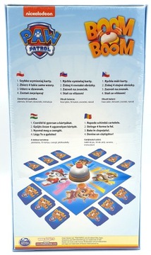 ДИНАМИЧЕСКАЯ СЕМЕЙНАЯ ИГРА БУМ БУМ ЩЕНЯЧИЙ ПАТРУЛЬ ИЗ КУБИКОВ