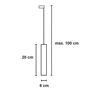 Светодиодный подвесной прожектор на треке для GU10