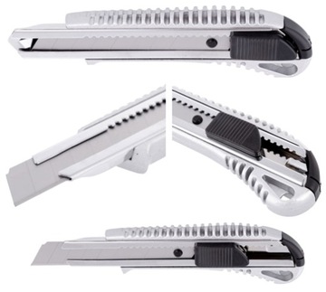 Nożyk nóż do tapet aluminiowy 18mm