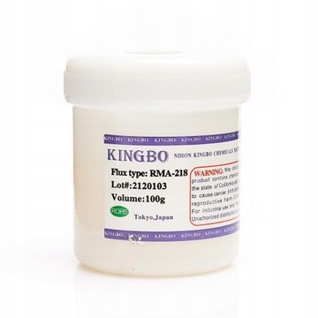 TOPNIK FLUX RMA-218 100G PASTA LUTOWNICZA KINGBO