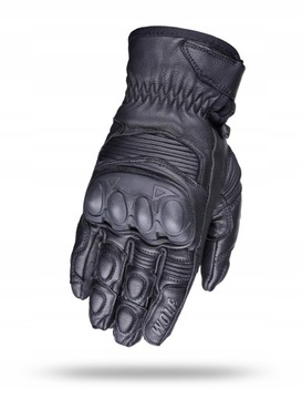 ЧЕРНЫЕ КОЖАНЫЕ МОТОЦИКЛОВЫЕ ПЕРЧАТКИ WOLF BANDIT XL