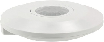 Инфракрасный датчик движения PIR, датчик угла обнаружения 360°, белый