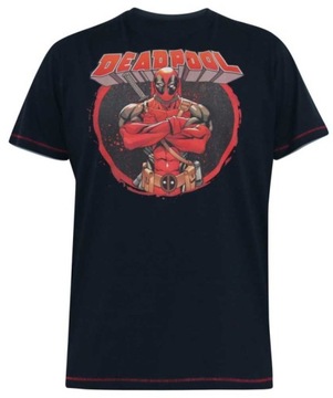Duża koszulka męska T-shirt DUKE D555 DUŻE ROZMIARY 4XL obw 158cm