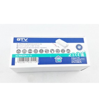 Светодиодный сенсорный переключатель для винта 230В макс. 500Вт, кабель GTV 2 метра.