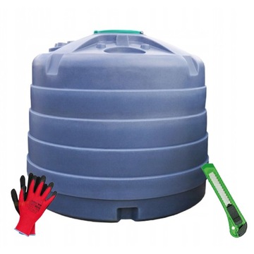Zbiornik na deszczówkę 5000 l 186 x 214 cm WR-5000 JFC + GRATISY