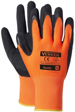 RĘKAWICE RĘKAWICZKI ROBOCZE OCHRONNE MOCNE UNIWERSALNE Sandy 9/L X 12 SZTUK