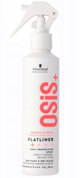 SCHWARZKOPF OSIS+ FLATLINER Spray Termoochronny Prostujący Włosy 200ml