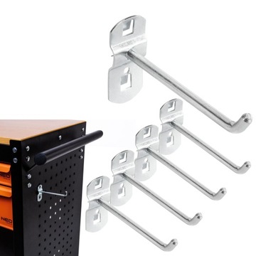 КРЮК 85 ММ, 5 ШТ, NEO Tools CUSTOM PRO 84-097