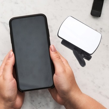 Zestaw klipsów odblaskowych do aparatu w smartfonie