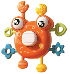 СЕНСОРНАЯ ИГРУШКА TWICKING CRAB MONTESSORI DRAG Tuli Fun DUMEL