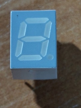 TDSG1150 Wyświetlacz LED VISHAY 7-seg zielony