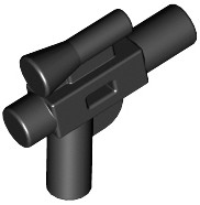 LEGO STAR WARS - PISTOLET, BLASTER CZARNY NR 92738