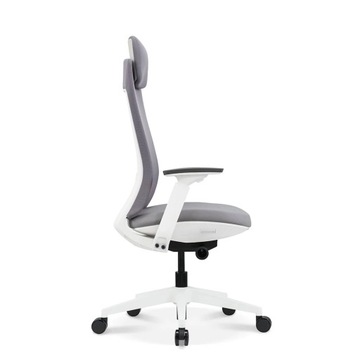 Obrotowy fotel biurowy regulacje ergonomia