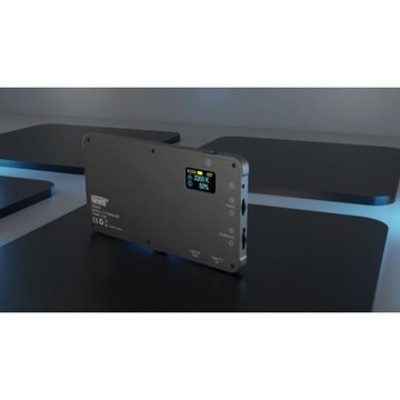 Светодиодная лампа Newell RGB-W Rangha + бесплатный мини-штатив 2500–9900 K, металл