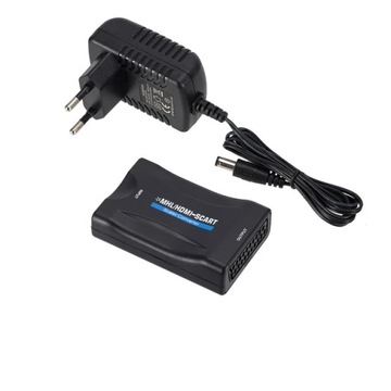 LccKaa HDMI-kompatybilny z SCART wideo Audio ekskluzywny konwerter Adapter