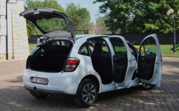 Citroen C3 II Hatchback 1.0 VTi 68KM 2013 Citroen C3 GWARANCJA, LIFT, 2013r, 1.0 Benzyna, Niski przebieg, 2 Komplety, zdjęcie 10