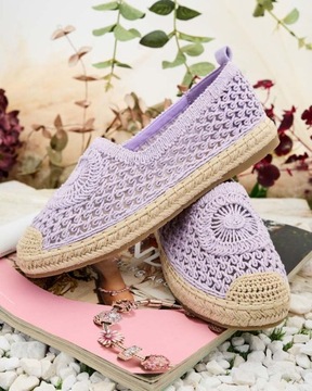 ФИОЛЕТОВЫЕ ЖЕНСКИЕ ЭСПАДРИЛЬИ VIVELLI 38