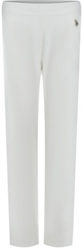 U.S. POLO ASSN. - SPODNIE DRESOWE DAMSKIE ALYX 315 66756 51932 101 białe