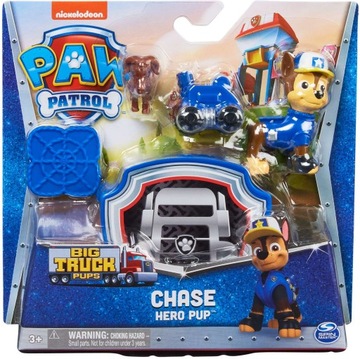 PSI PATROL BIG TRUCK PUPS FIGURKA CHASE +AKCESORIA