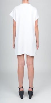 Philipp Plein - biała sukienka z orłem S