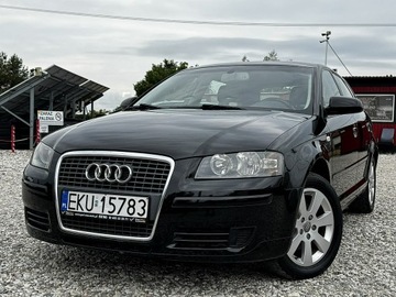 Audi A3 8P Hatchback 3d 1.6 102KM 2006 Audi A3 Sportback 1.6 MPI Climatronic Gwarancja