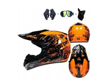 KASK MOTOCYKLOWY OFF-ROAD ENDURO MOTOCROSS