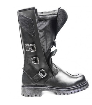 КОЖАНЫЕ МОТОТУФЛИ С ПРЯЖКАМИ CHOPER CRUISER HIT 41 года выпуска