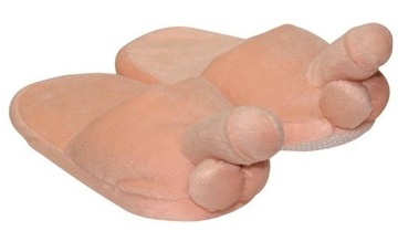 Slippers Penis Kapcie z Małymi Penisami KAPCIE ŚMIESZNE NA PREZENT