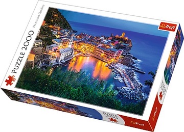 Puzzle 2000 Vernazza o zmroku 27086