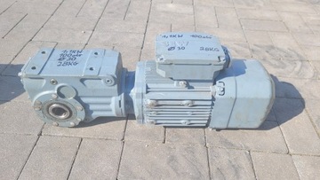 Мотор-редуктор VEM 1,1 кВт 100-125 оборотов