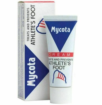 MYCOTA 25г крем для ног и ногтей.