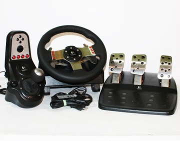 ZESTAW LOGITECH G27 uszkodzona