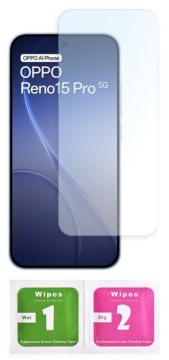 Чехол для Oppo Reno 15 Pro 5G CLEAR Case CLEAR Case + Glass 9H