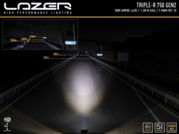 Светодиодная лампа LAZER Triple-R 750 Gen2