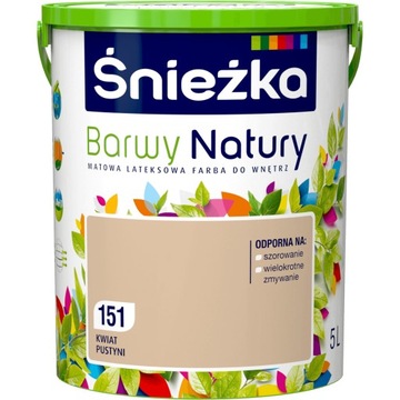ŚNIEŻKA BARWY NATURY Kwiat Pustyni 151 5L