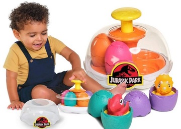 TOMY DINO KARUZELA BĄCZEK z dinozaurami